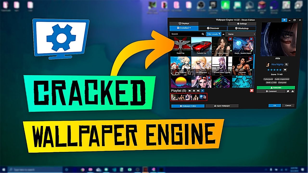 #1 🔥 WALLPAPER ENGINE CRACK 🔥 FREE DOWNLOAD 29.05.2022 Mới Nhất