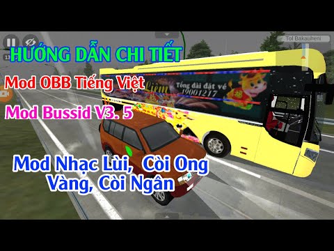 #1 Hướng Dẫn Mod Tiếng Việt, Nhạc lùi, Còi Ong vàng, Còi ngân Bus Simulator Indonesia v3.5 | NamGamer Mới Nhất