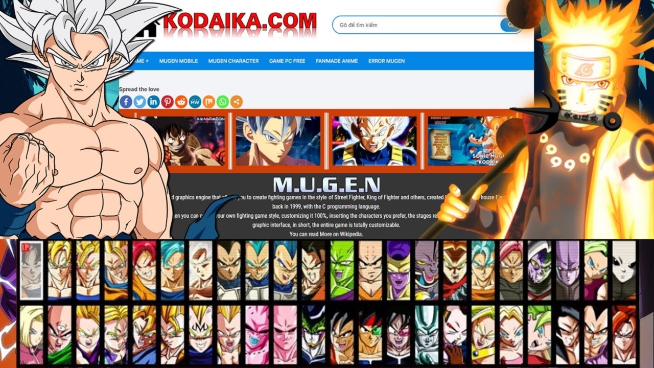 #1 INSTRUCTIONS TO DOWNLOAD AND INSTALL MUGEN GAME ON THE WEB KODAIKA Mới Nhất