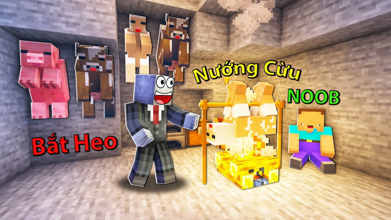 #1 SLENDERMAN VÀ NOOB THỬ THÁCH 1 NGÀY 1 ĐÊM SỐNG TRONG HANG NHƯ NGƯỜI NGUYÊN THỦY(MÙA HÈ CỦA NOOB) Mới Nhất