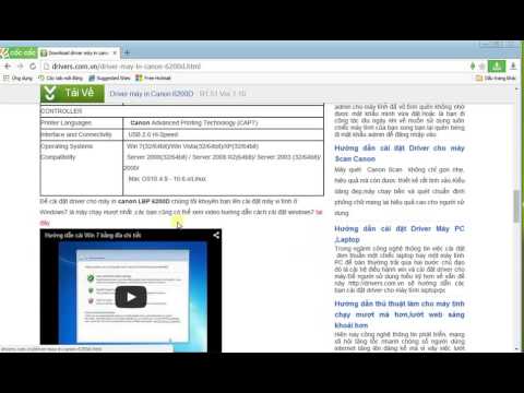 #1 Huong dan cai dat driver may in canon 6200d Mới Nhất