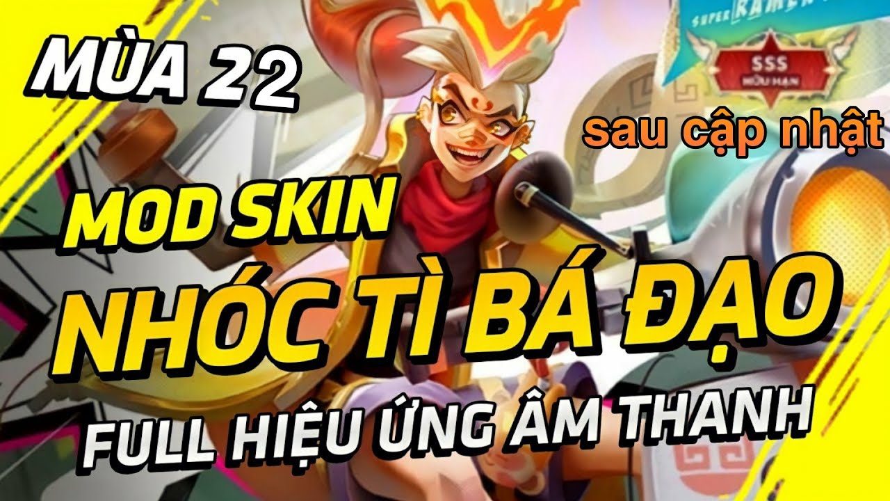 #1 Hướng Dẫn Mod Skin Ngộ Không Nhóc Tì Bá Đạo Bậc 5 Full Hiệu Ứng-Âm Thanh Mới Nhất Sau Cập Nhật Mới Nhất