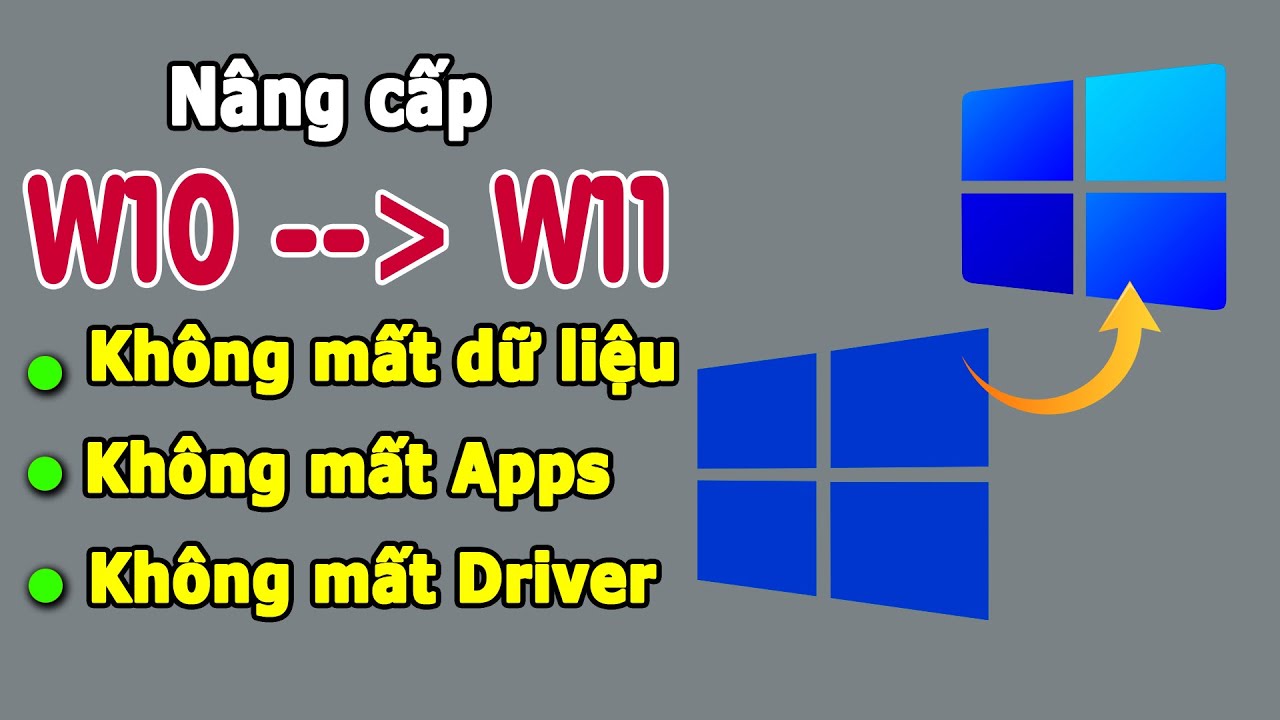 #1 Nâng cấp Win 10 lên Win 11 cho những máy không được hỗ trợ | Giữ lại DỮ LIỆU, Apps, DRIVERS Mới Nhất