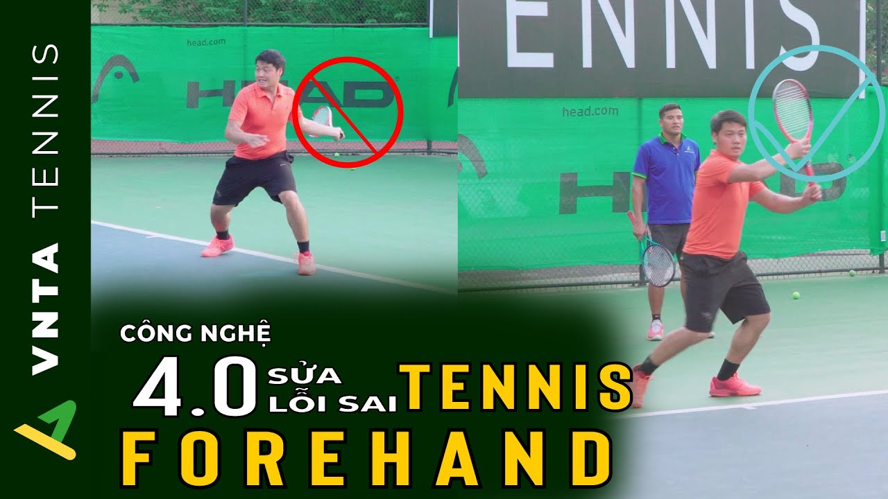 #1 [Sửa Lỗi Tennis #2] 2 Cách Sửa Lỗi Cú Forehand Nâng Cao Chuẩn Hiện Đại Bằng Công Nghệ 4.0 Mới Nhất