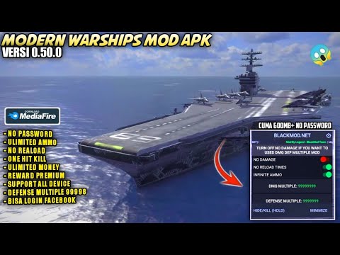 #1 UPDATE!! Modern Warships Mod Apk Terbaru apk V.0.50 Unlimited Ammo| Latest Version Mới Nhất