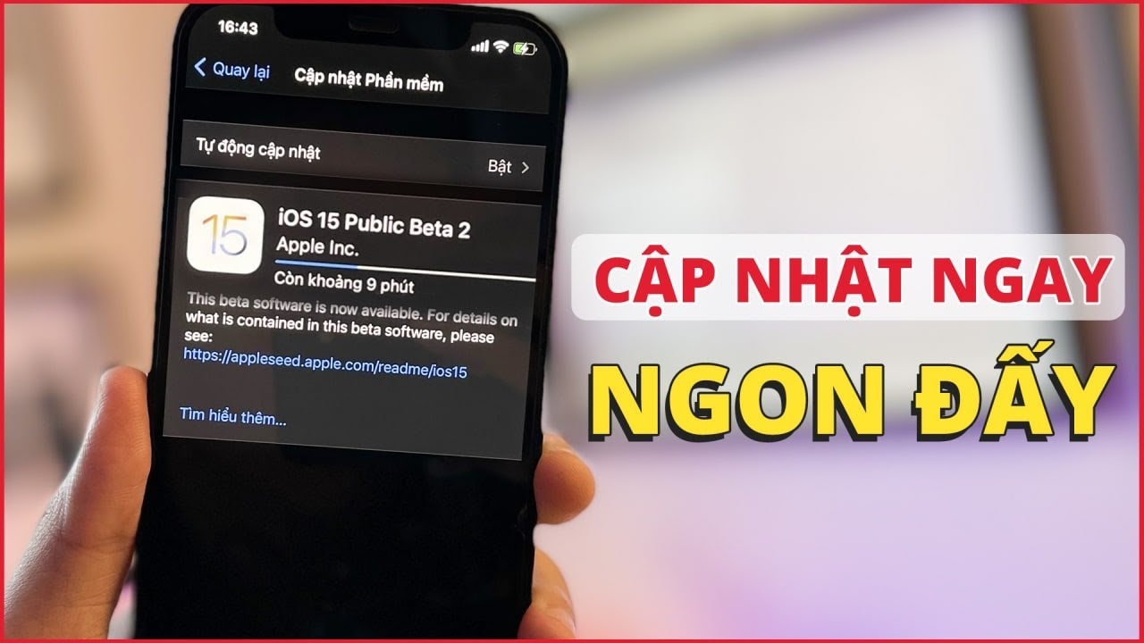 #1 [HƯỚNG DẪN] Cài Đặt iOS 15 Public Beta Cực Nhanh| How To Update iOS 15 Public Beta Mới Nhất