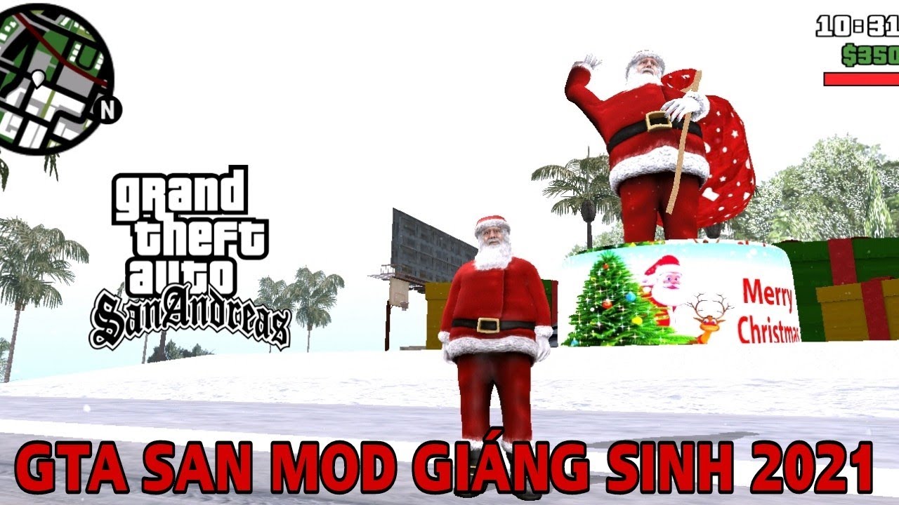 #1 Cách Tải GTA San Mod Giáng Sinh Trên Điện Thoại Android 11 | Nhựt Huy Gaming Mới Nhất