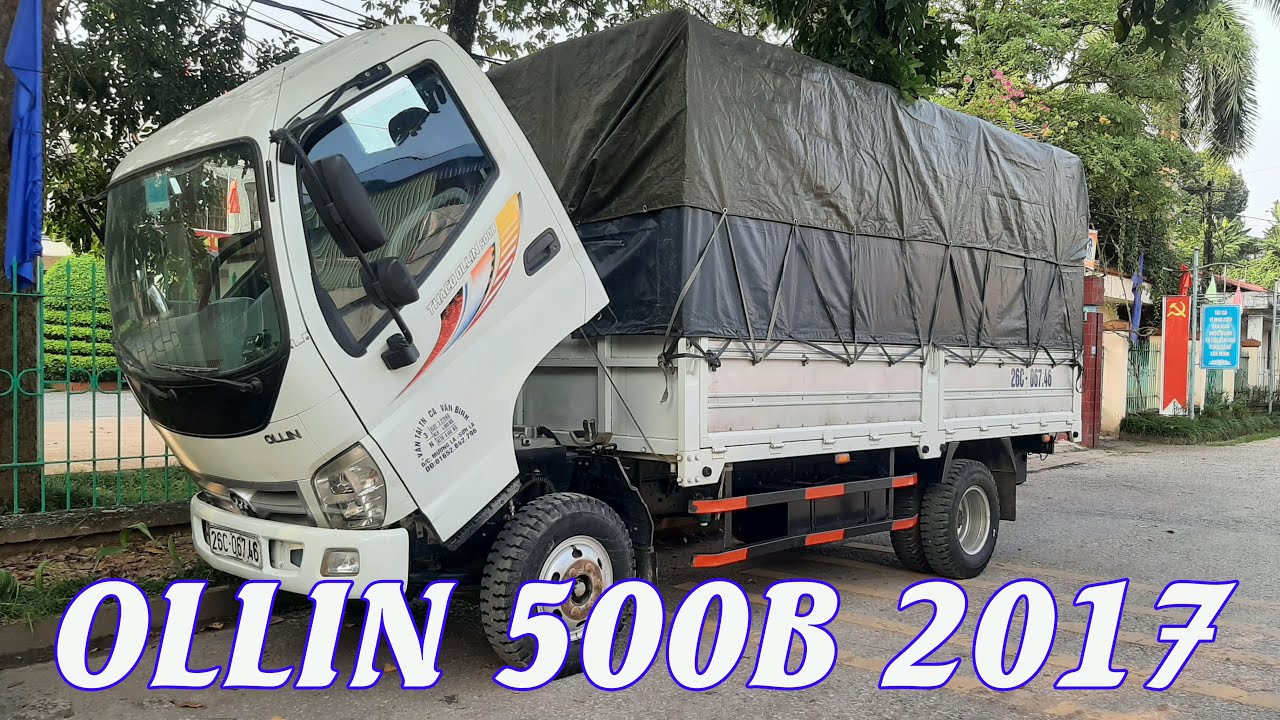 #1 Mua bán ô tô tải cũ Báo giá Nhanh mẫu Xe tải THACO OLLIN 500B 2017 Mới cập Bến Salon Xế Đẹp 888 Mới Nhất