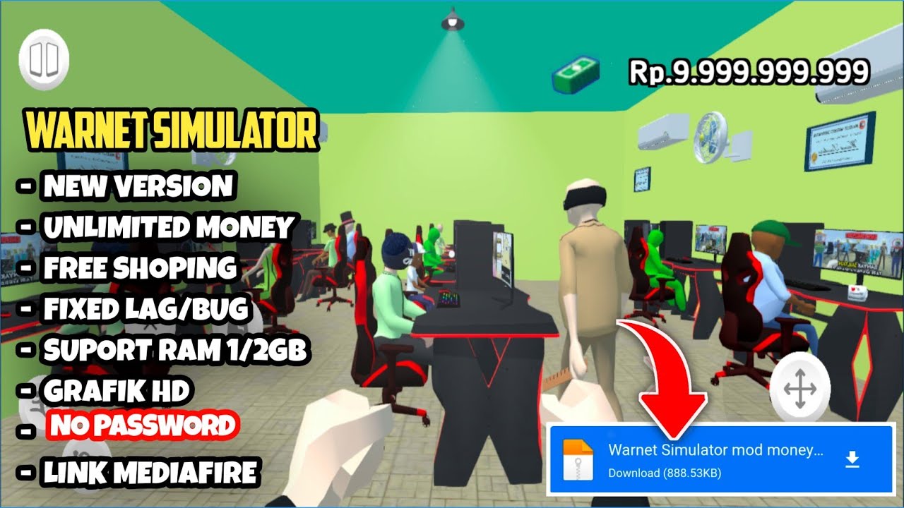 #1 Download Warnet Simulator Mod Apk Terbaru apk V.1.9.3 Unlimited Money | Latest Version 12 Maret 2022 Mới Nhất