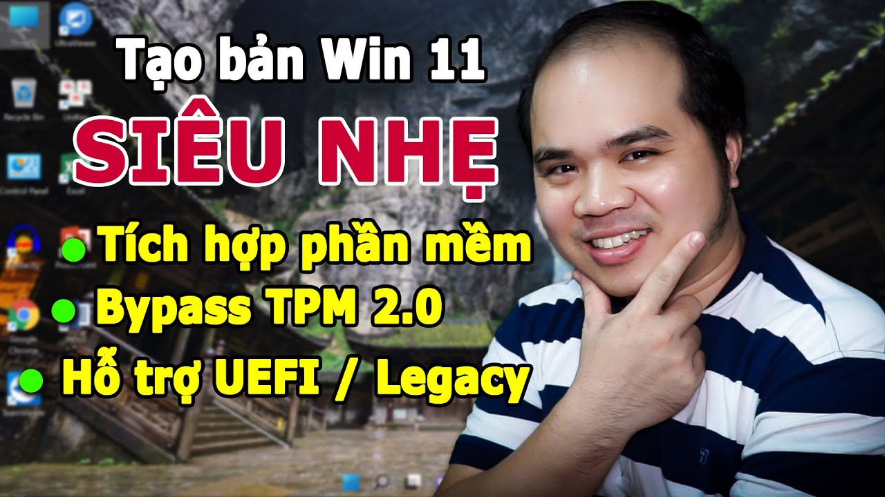 #1 Tạo bản Win 11 siêu nhẹ và tích hợp phần mềm cho dân văn phòng học online Mới Nhất