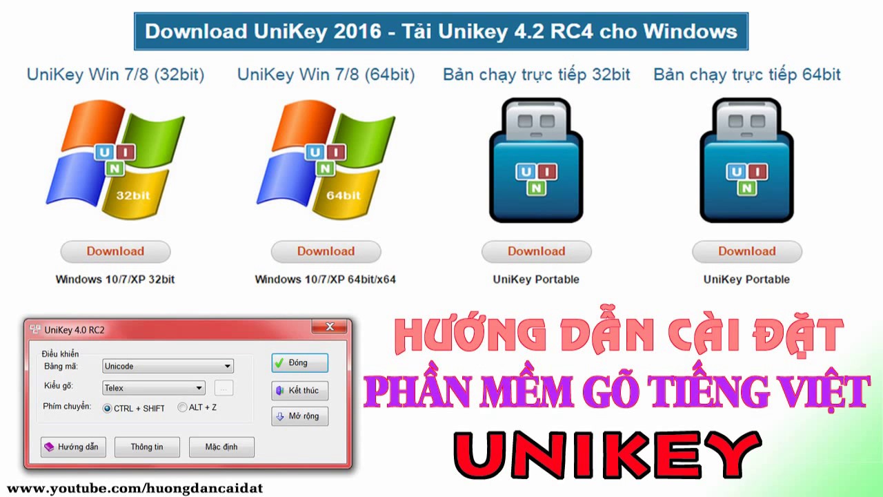 #1 Hướng dẫn tải và cài đặt phần mềm gõ Tiếng Việt Unikey – Gõ tiếng Việt không hề khó Mới Nhất
