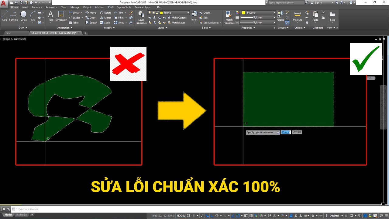 #1 Khắc Phục Lỗi Quét Vùng Chọn Trong AutoCAD ✅ Chuyển Về Dạng Ô Vuông // Thuan Nguyen Quang TNQ Mới Nhất