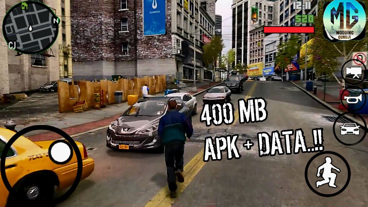 #1 GTA 4 ANDROID 400MB APK + DATA | IVTOSA Mod Download | Support All devices Mới Nhất