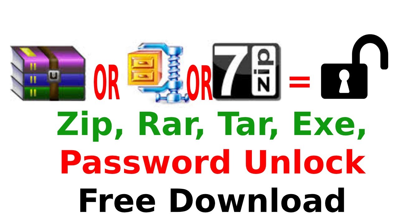#1 how to Zip,Rar,Tar,Exe. Password Unlock | active any zip,rar,etc… Password active | Free Version Mới Nhất