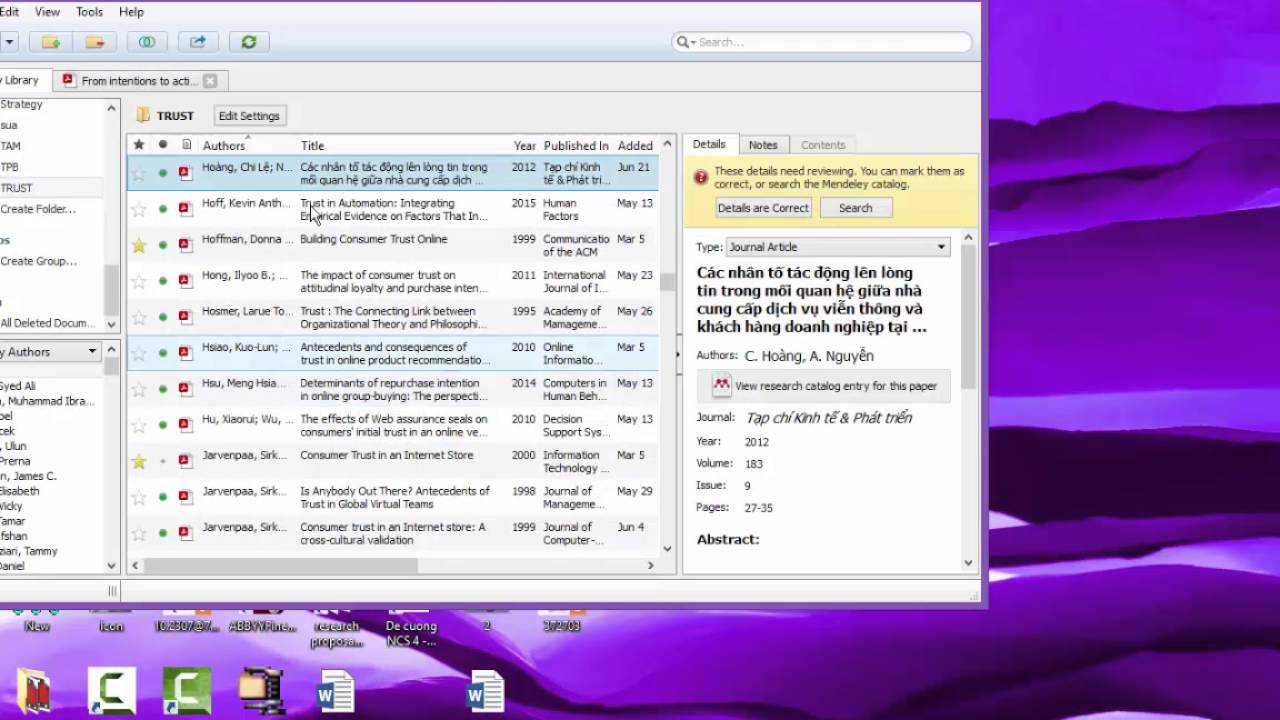 #1 Hướng dẫn sử dụng mendeley để quản lý và trích dẫn tài liệu tham khảo Mới Nhất