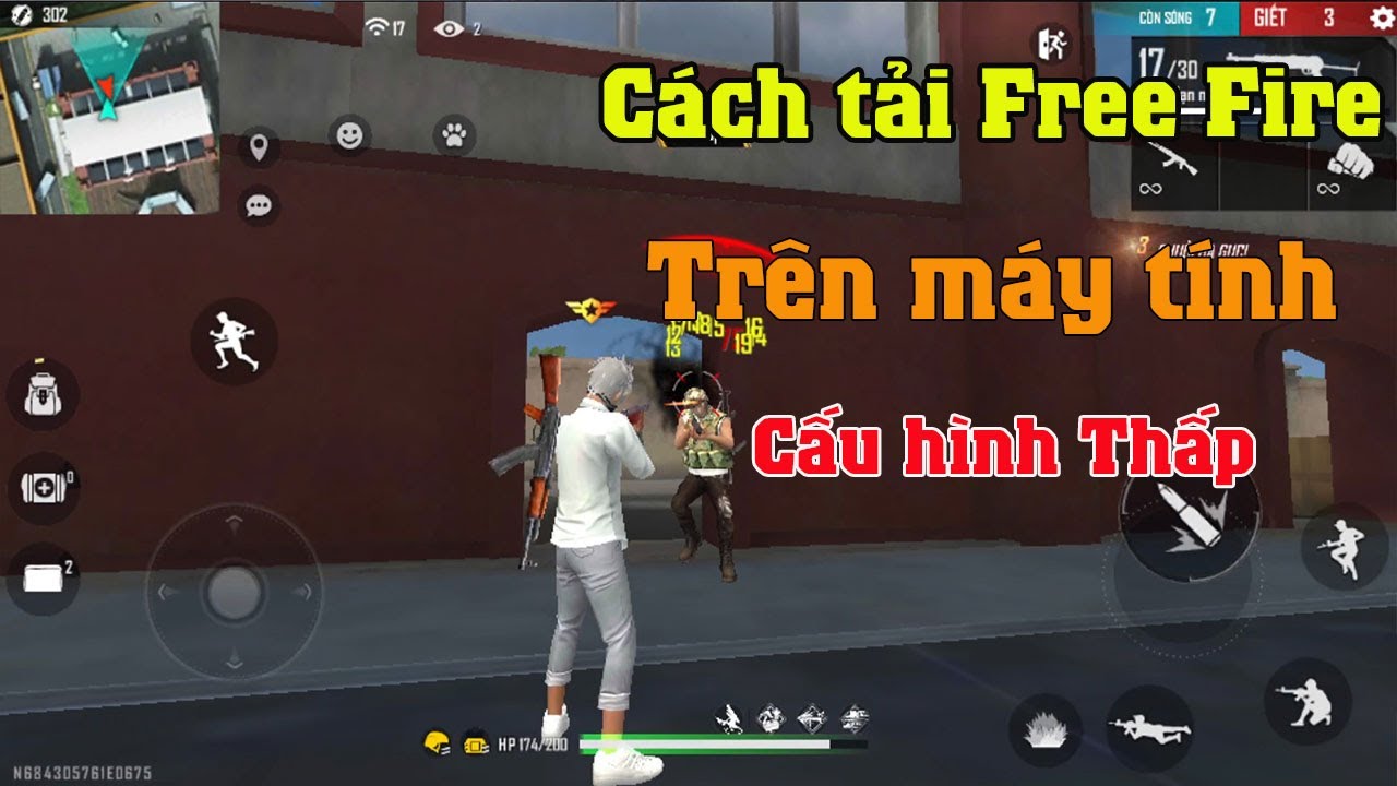 #1 Cách tải game Free Fire ( FF) trên máy tính pc laptop cấu hình thấp | cách tải ff trên máy tính Mới Nhất