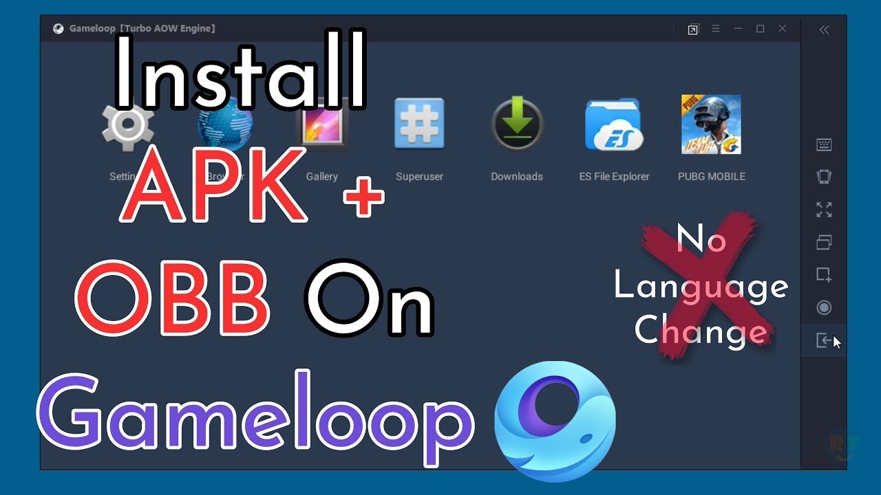 #1 How To Import APK And OBB File On Gameloop || PUBG Mobile 1.2.0 Mới Nhất