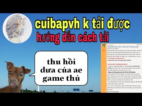 #1 fix bug dưa hấu game thủ bức xúc | hướng  dẫn tải phiên bản cuibapvh mới nhất khi bị lỗi – ngọc rồng Mới Nhất