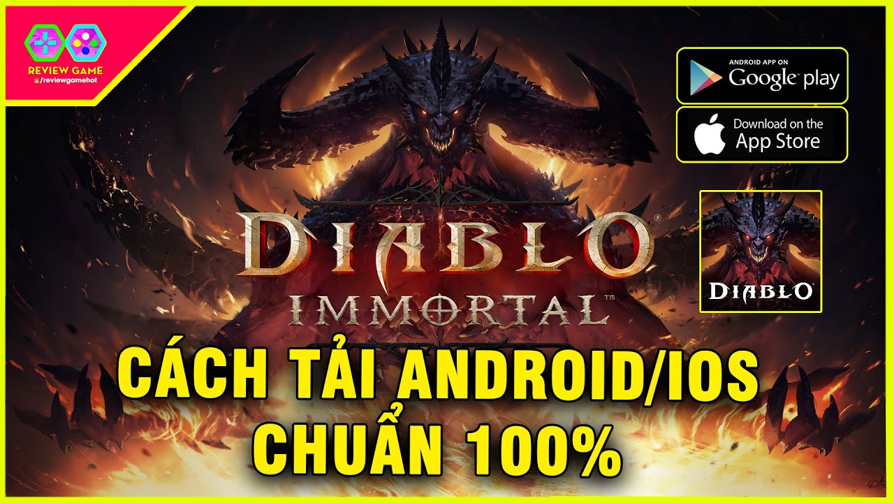 #1 Diablo Immortal – Hướng dẫn CÁCH TẢI CHI TIẾT ANDROID/IOS, SIÊU BOM TẤN được MONG CHỜ NHẤT 2022 Mới Nhất