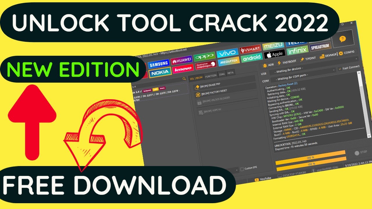 #1 Unlock Tool Activeed 2022 | Unlock Tool Active Free Download 100% Working | Unlock Tool @SecretFix Mới Nhất