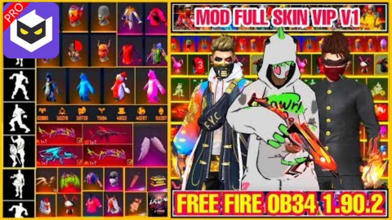 #1 CÁCH  MOD FULL SKIN FREE FIRE OB34 CÓ TRANG PHỤC, MOD FULL SKIN SÚNG, NẮM ĐẤM NAM NỮ MỚI NHẤT Mới Nhất