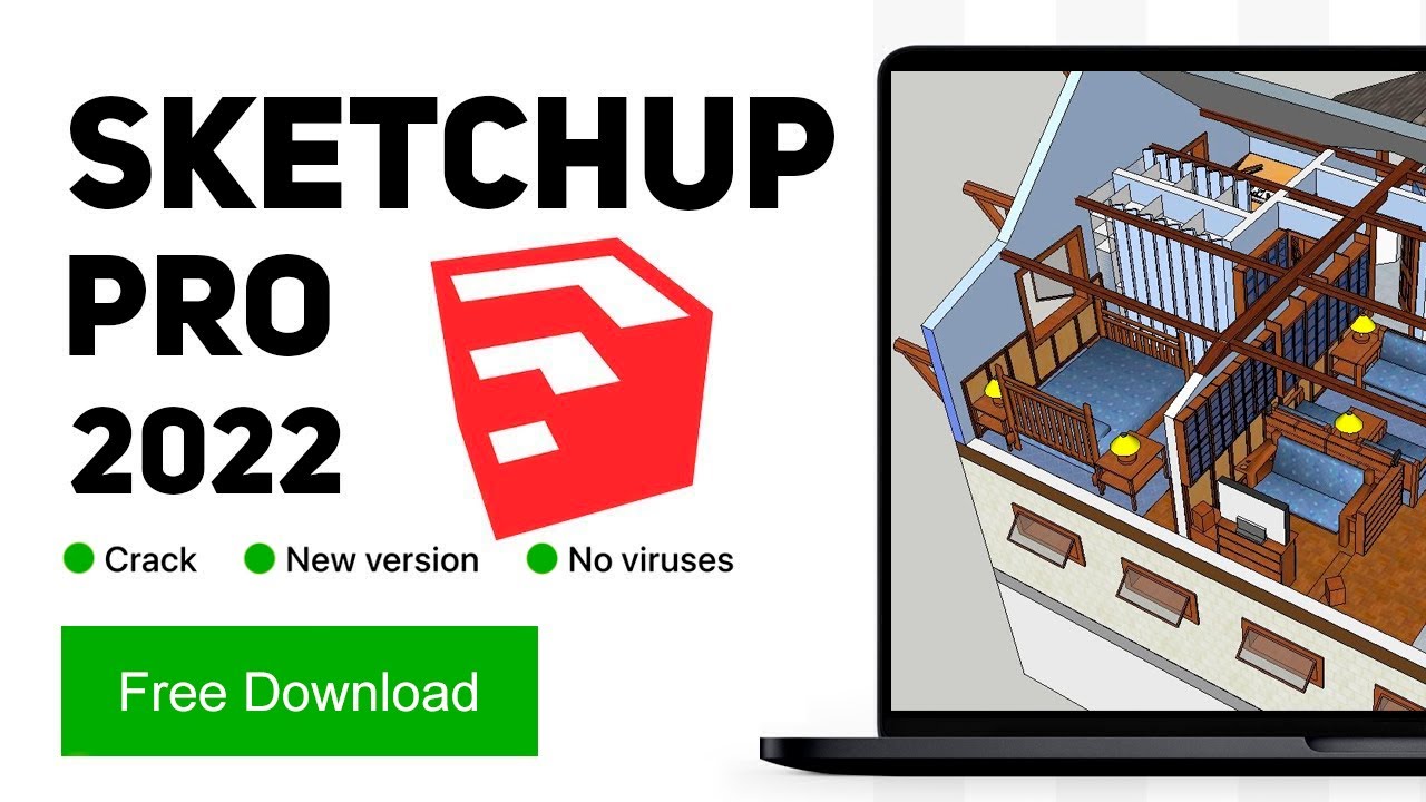 #1 SketchUp Pro 2022 FREE ️| Active for SketchUp | FREE DOWNLOAD Mới Nhất