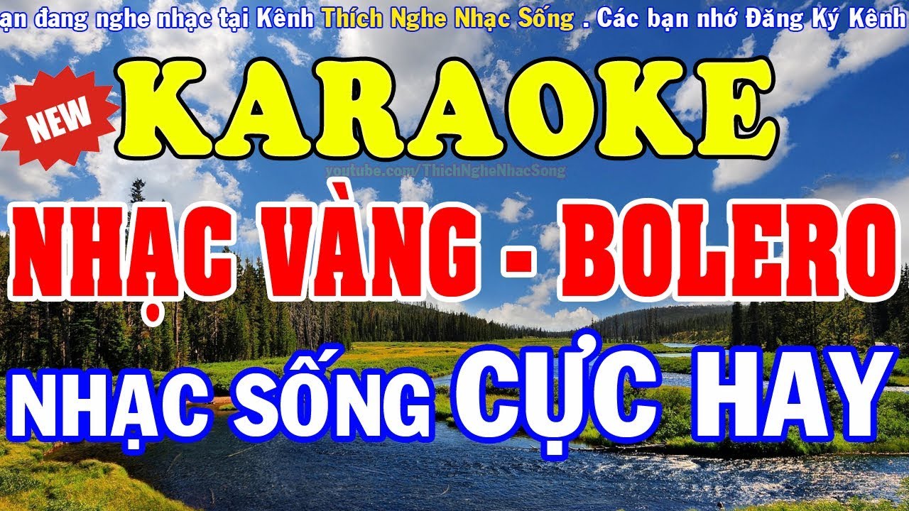 #1 [KARAOKE] Liên Khúc Nhạc Vàng – Bolero – Sến Karaoke Hay Nhất – Nhạc Sống Karaoke Mới Nhất