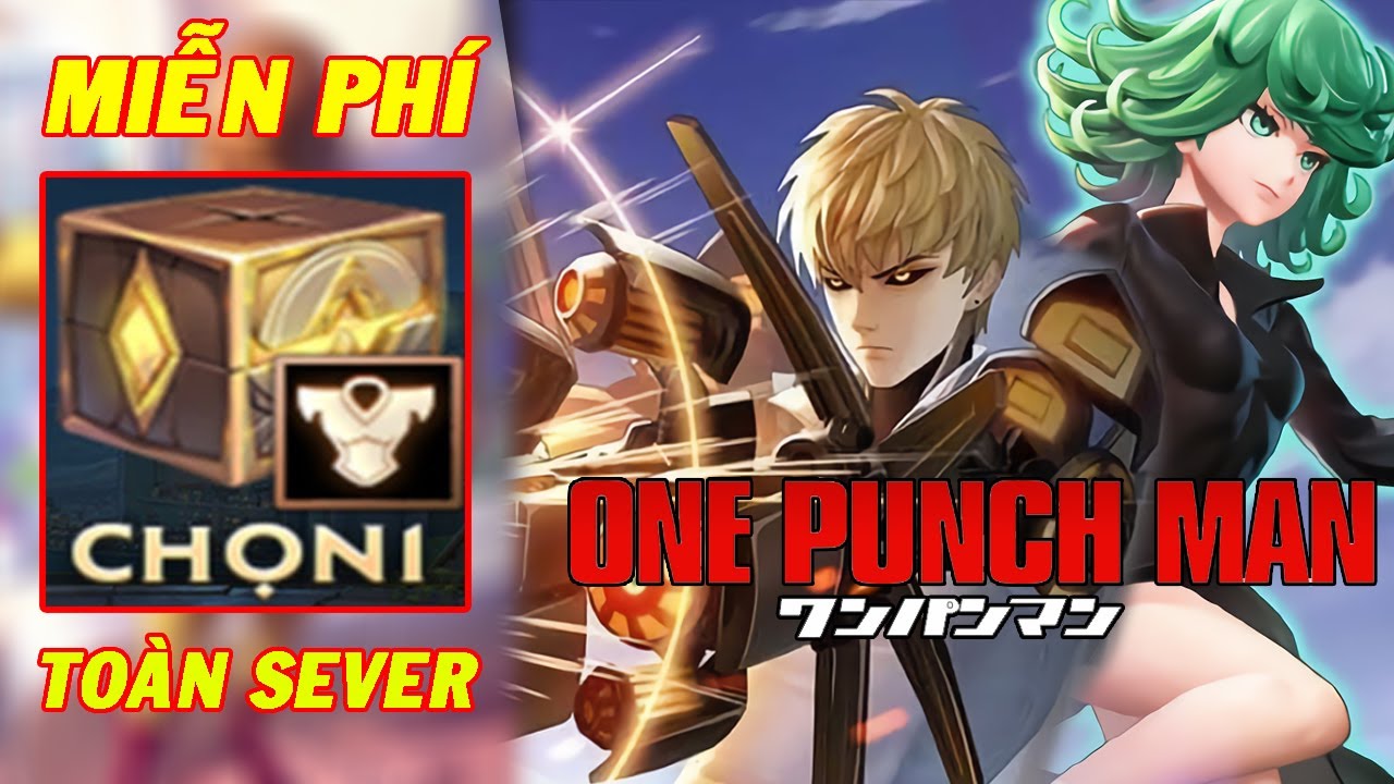 #1 Liên Quân Mở Phát FREE Trang Phục Hợp Tác One Punch Man – Skin SAITAMA, GENOS, TATSUMAKI | Jin TV Mới Nhất