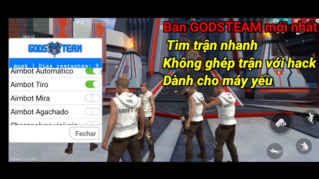 #1 Hack Free Fire OB34 V3 | Bản GODSTEAM Mới Nhất Dành Cho Máy Yếu | TBT Mobile Gaming Mới Nhất