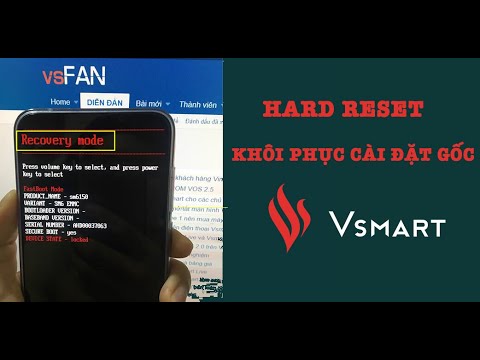 #1 Hướng dẫn Hard Reset khôi phục cài đặt gốc điện thoại Vsmart Mới Nhất