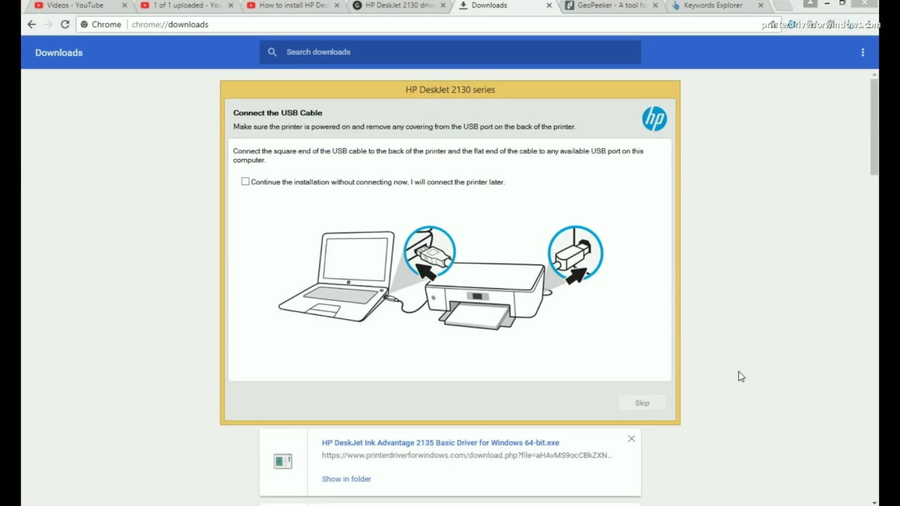 #1 How to install HP DeskJet 2130 driver Windows 10, 8, 8.1, 7, Vista, XP Mới Nhất