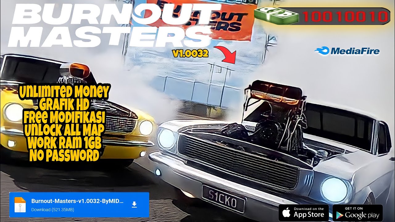 #1 Download Game Mobil Burnout Masters ModApk Bisa Modifikasi Di Android Mới Nhất