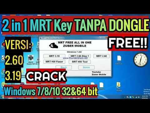 #1 Cara Install MRT Key Active TANPA Dongle 2021 Versi 3.19 & 2.60 Free Download Mới Nhất