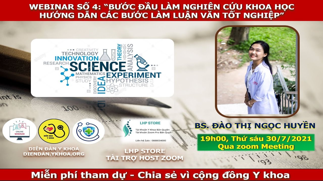 #1 Hướng dẫn các bước làm luận văn tốt nghiệp | Bước đầu làm Nghiên cứu khoa học | Webinar Số 4 Mới Nhất