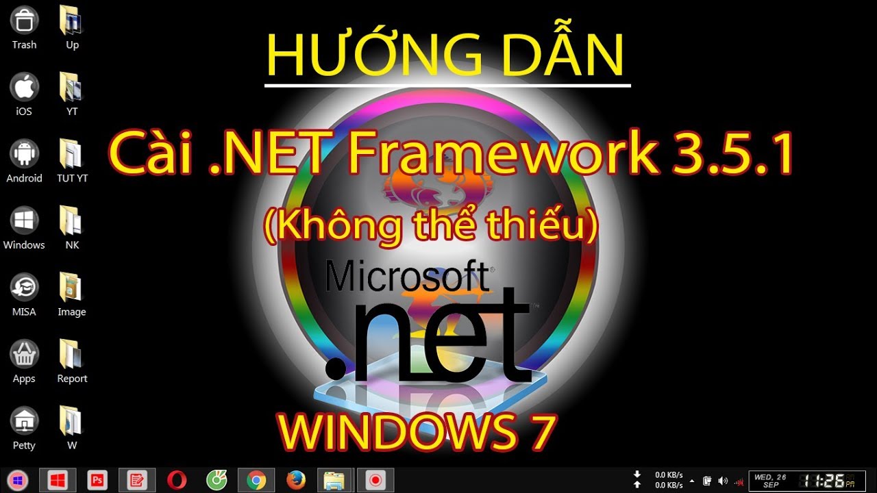 #1 Hướng dẫn cài .NET Framework 3.5.1 trên Windows 7 (NÊN LÀM) | Install NET Framework 3.5.1 on Win 7 Mới Nhất