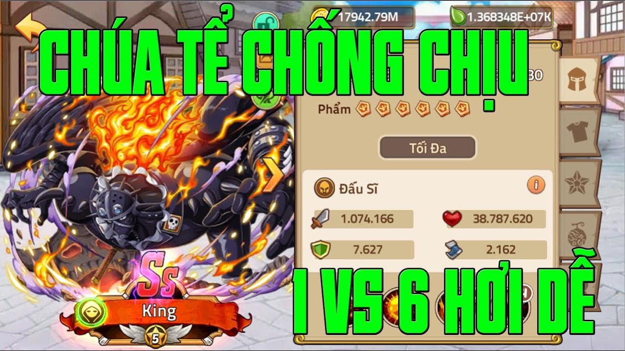 #1 Hải Tặc Đại Chiến – KING MAX VIP MẠNH NHẤT GAME THỂ HIỆN SỨC MẠNH THẾ NÀO…VÀ TỈ LỆ MỞ MẢNH RANDOM. Mới Nhất