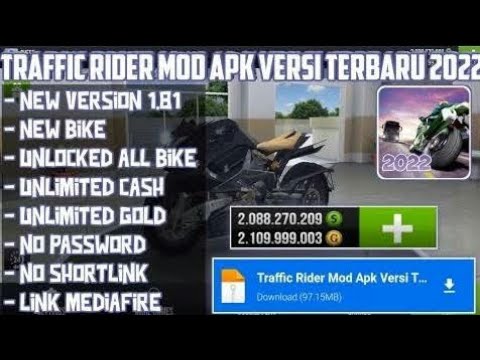 #1 Download Game Traffic Rider mod apk v1.81 terbaru 2022 || New Motor H2R Mới Nhất