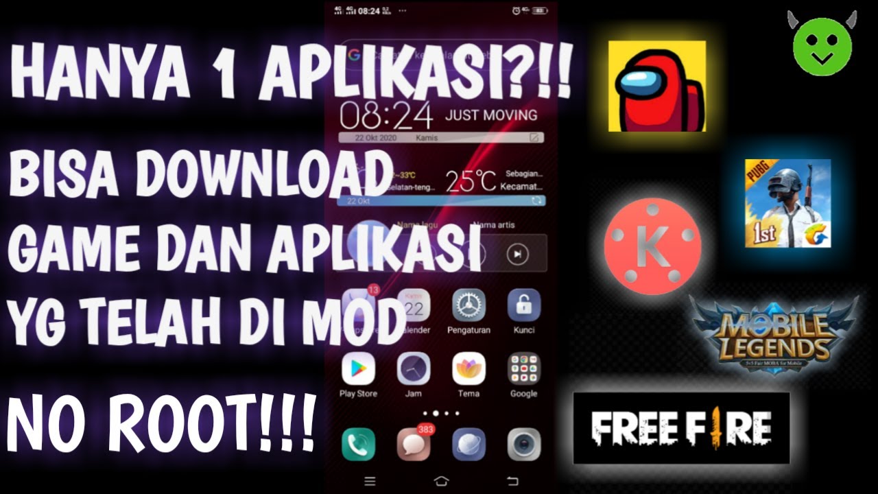 #1 DOWNLOAD GAME DAN APLIKASI MOD HANYA DENGAN 1 APLIKASI?!! Mới Nhất