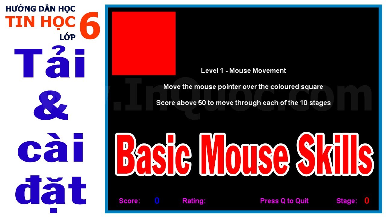 #1 🐭 Hướng dẫn tải và cài đặt phần mềm Basic Mouse Skills 🐭 Tin Học Lớp 6 🐭 Chương 2 🐭 Bài 5 Mới Nhất