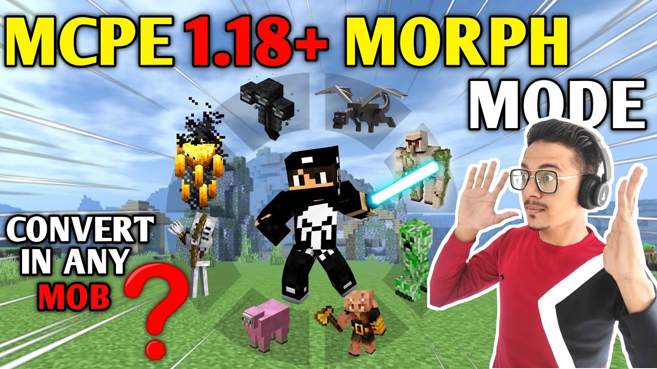 #1 How to download Morph Mod in Minecraft PE 1.18 || Morph Mod MCPE 1.18 || Morph Add-On Minecraft 1.18 Mới Nhất