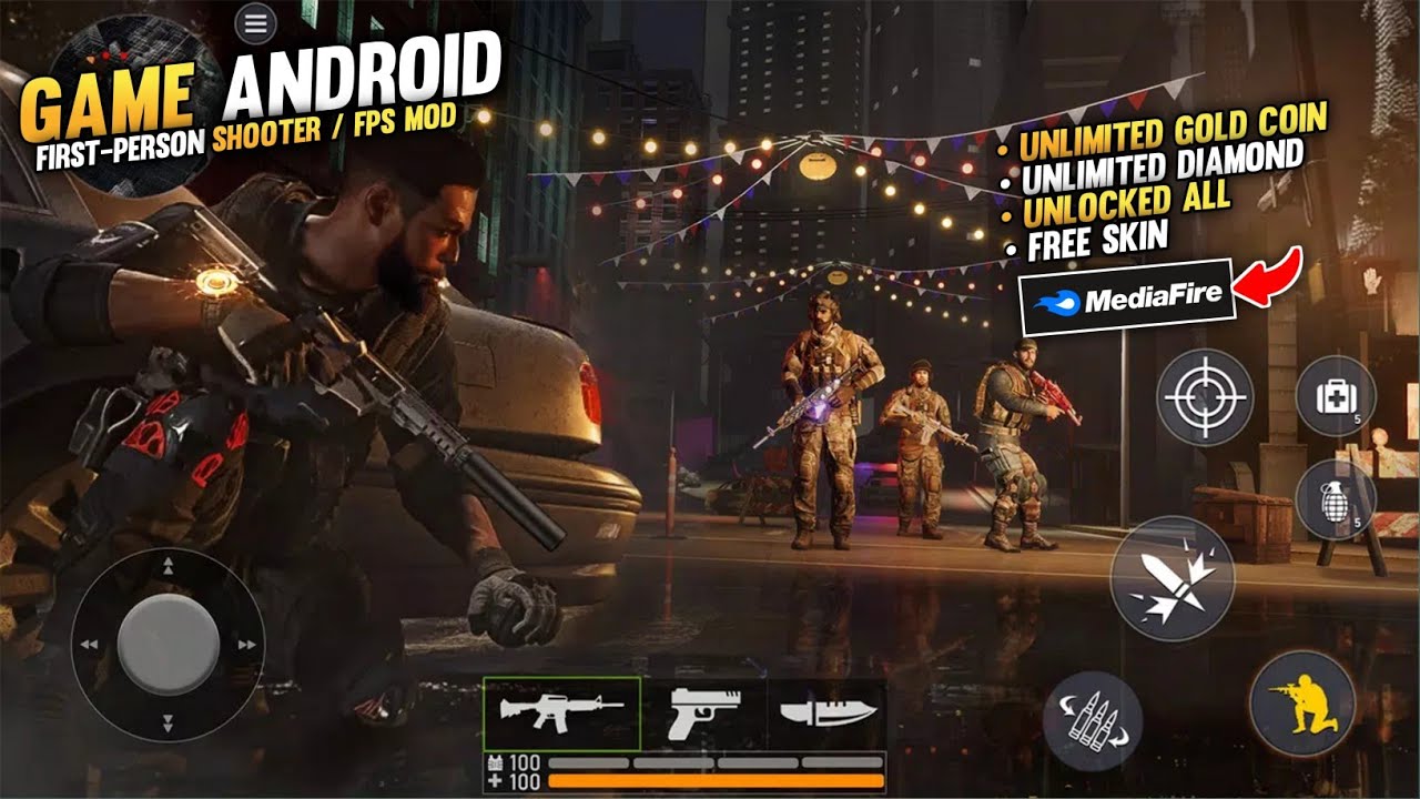 #1 DOWNLOAD GAME ANDROID FPS MOD APK UNLIMITED MONEY AND DIAMOND Mới Nhất