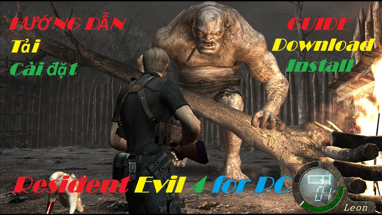 #1 HƯỚNG DẪN Tải, cài đặt và chơi game Vùng Đất Quỷ Dữ 4 Resident Evil 4 PS2 Mới Nhất