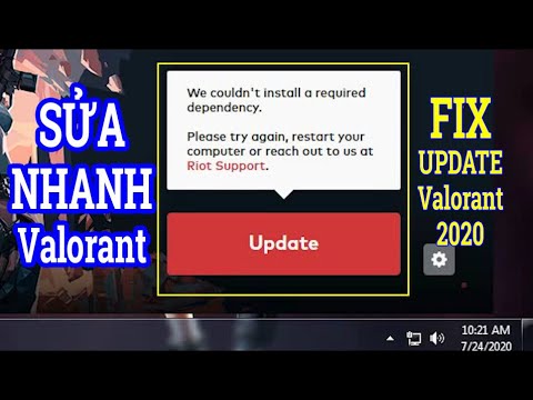 #1 Sửa lỗi không update được game Valorant | Fix installing Riot Vanguard Update Mới Nhất