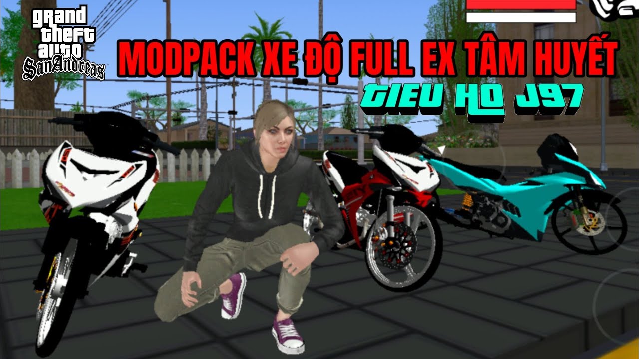 #1 Cách Tải Game GTA San Mod Pack Xe Độ Việt Nam Full Ex Tâm Huyết Fix Văng Mới Nhất