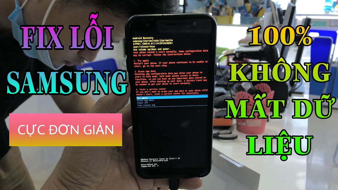 #1 Hướng Dẫn Fix Lỗi TREO RECOVERY điện thoại SAMSUNG thành công 100% không mất dữ liệu Mới Nhất