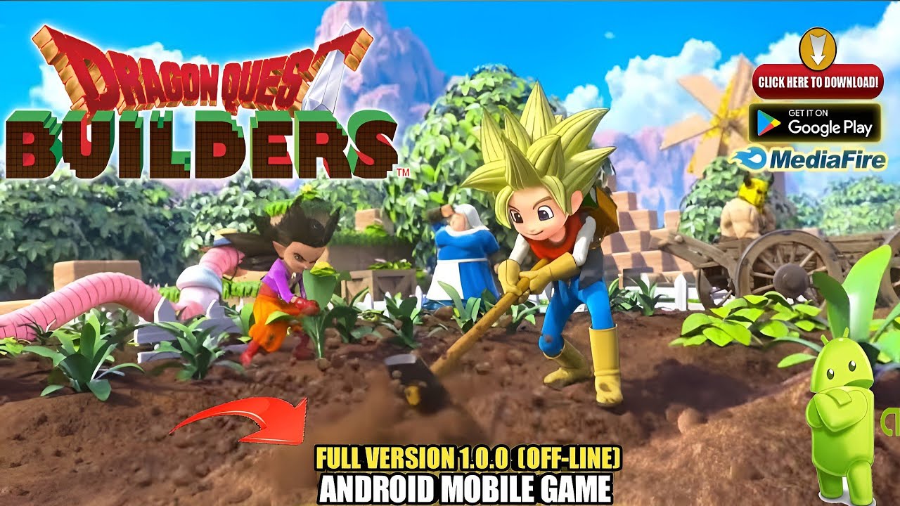 #1 DRAGON QUEST BUILDERS (mod) apk full offline | android mobile gameplay Mới Nhất