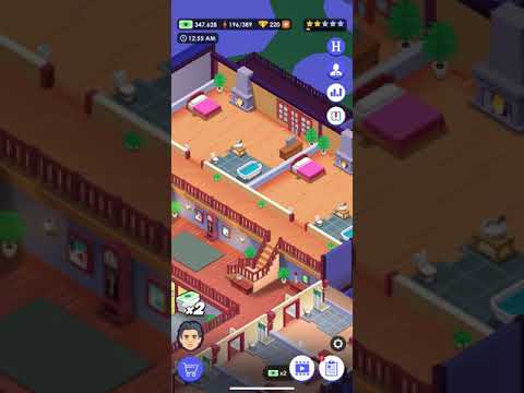 #1 Hotel Empire Tycoon – Xây dựng khách sạn – Hack không giới hạn tiền cho iOS Mới Nhất