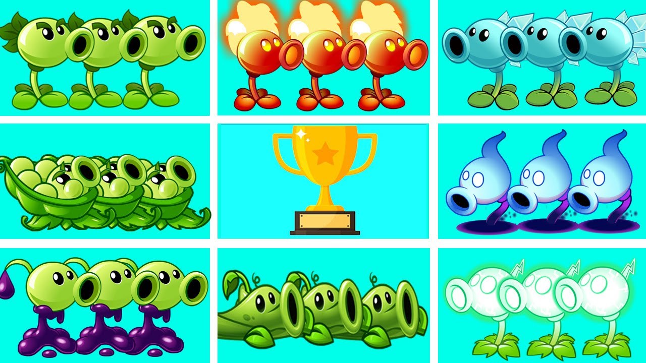 #1 Tournament 8 Best Pea Plants – Who Will Win? – PvZ 2 Plant Vs Plant Mới Nhất