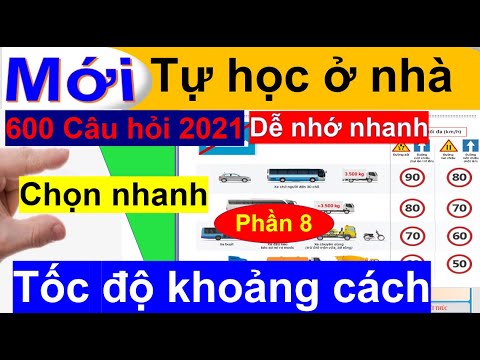 #1 Mẹo học 600 câu hỏi lý thuyết tại nhà siêu dễ nhanh bao thi đậu – phần 8/Thầy chiến Mới Nhất