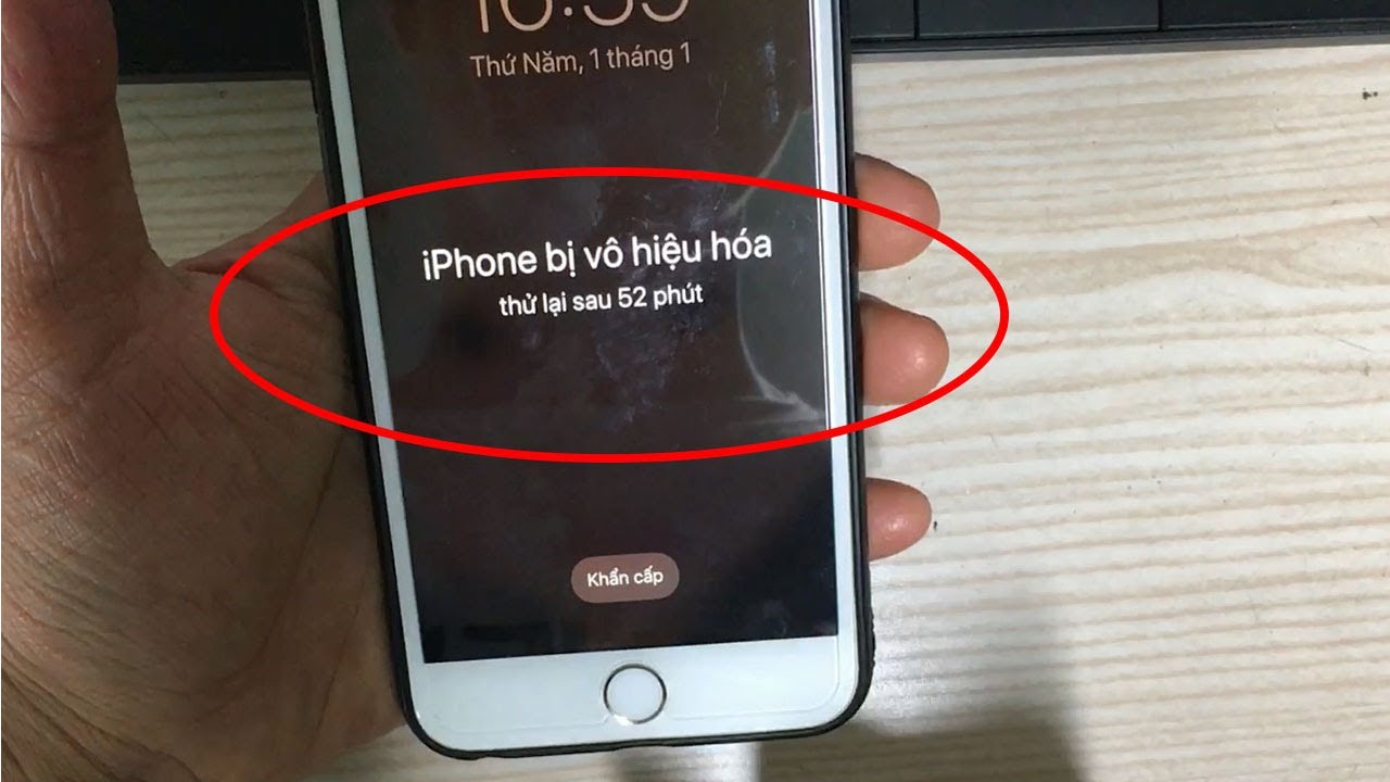 #1 Sửa lỗi iPhone bị vô hiệu hóa Mới Nhất